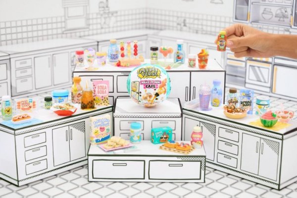 MGA Figurki Miniverse Make It Mini Foods: Cafe Display 24 sztuki
