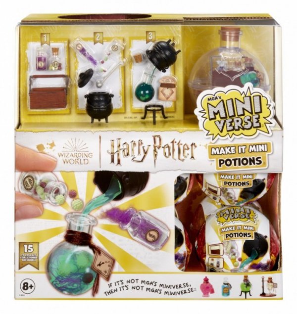 MGA Figurki Miniverse Make It Mini Harry Potter Display 15 sztuk