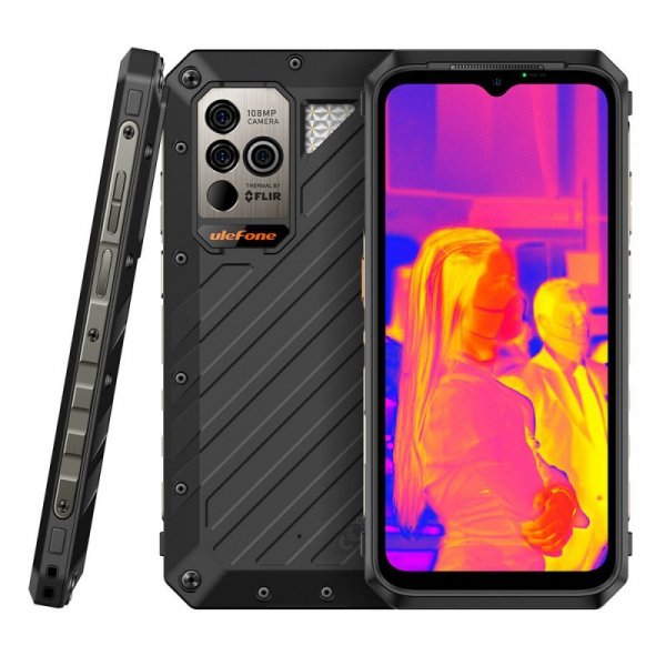 ULEFONE Smartfon Power Armor 18T Ultra 5G 12/512GB IP69K Czarny