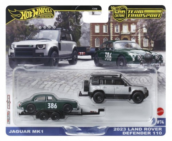 Hot Wheels Zestaw pojazdów 50 rocznica, Land Rover