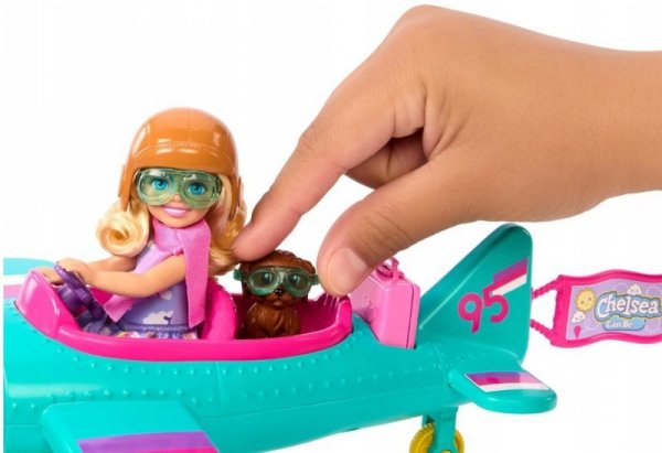 Mattel Lalka Barbie Samolot Chelsea