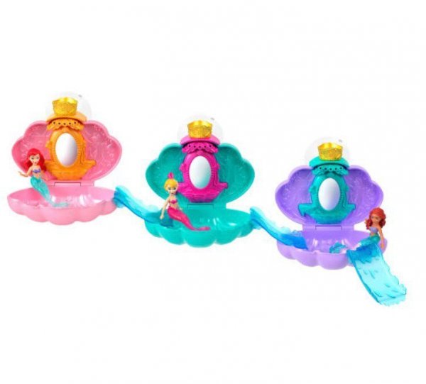 Mattel Lalka Disney Princess Syrenka w muszelce mix