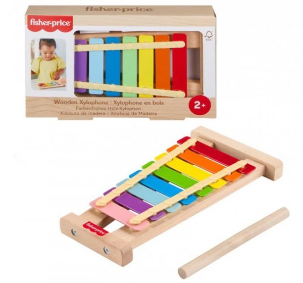 Fisher Price Wood Drewniane cymbałki