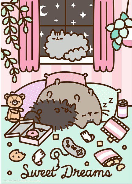 Trefl Puzzle 1000 elementów Pusheen