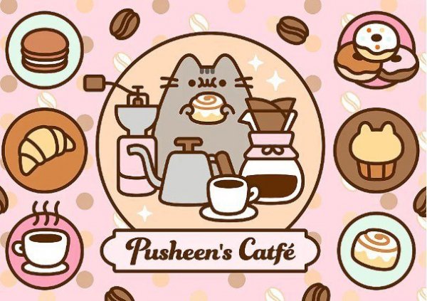 Trefl Puzzle 500 elementów Pusheen w kawiarni