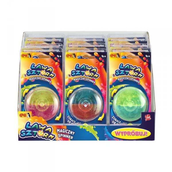 Epee Magiczny spinner Lawa sztorm 12 sztuk DISPLAY