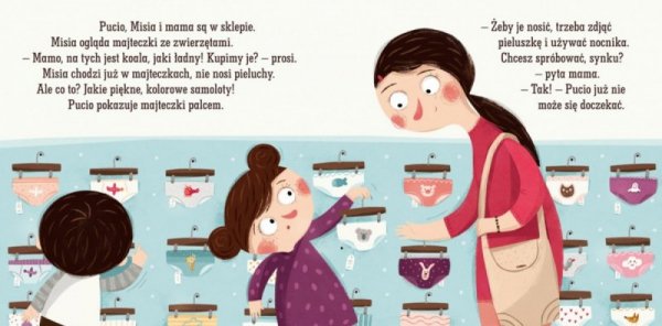 Nasza księgarnia Książeczka Pucio chce siusiu, czyli pożegnanie pieluszki