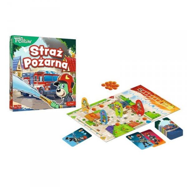Trefl Gra Straż pożarna Rodzina Treflików