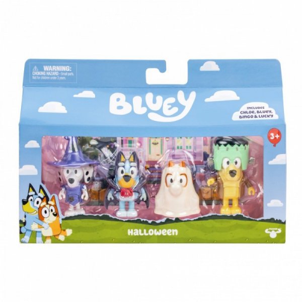 Tm Toys Bluey Figurki Bal przebierańców 4-pak