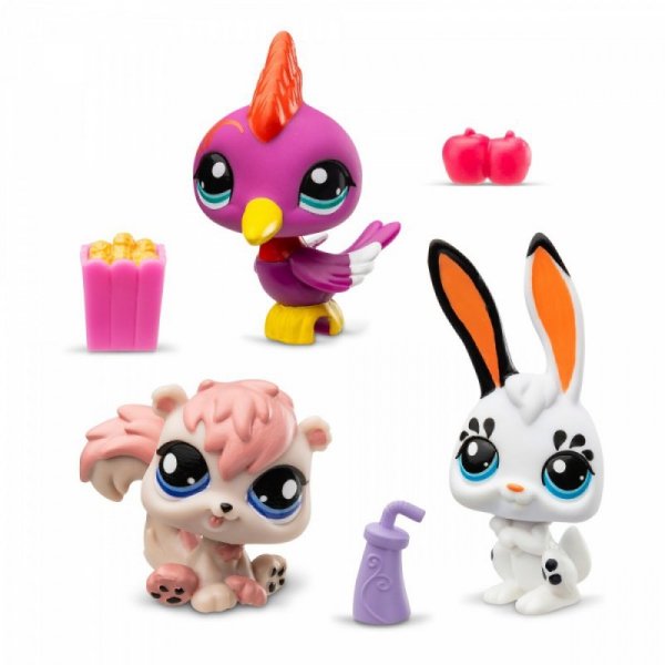 Tm Toys Figurki Littlest Pet Shop Tuba 3-pak