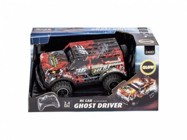Revell RC Auto zdalnie sterowane RC Car Ghost Driver - czerwone