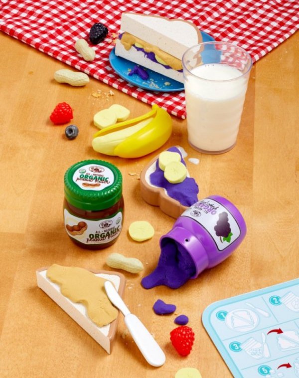 Little Tikes Zestaw Creative Chefs Kanapki Masło orzechowe, dżem