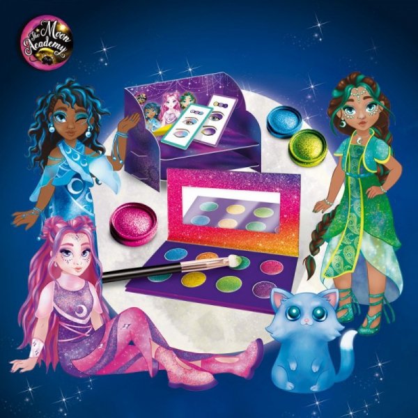 Lisciani Zestaw Moon Academy - Księżycowe cienie do powiek