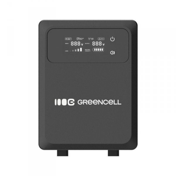 Green Cell Zasilacz awaryjny UPS AVR PowerCore 1200W/2000VA 24VDC