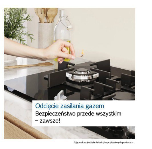 Bosch Płyta gazowa szklana PPP6A2I40