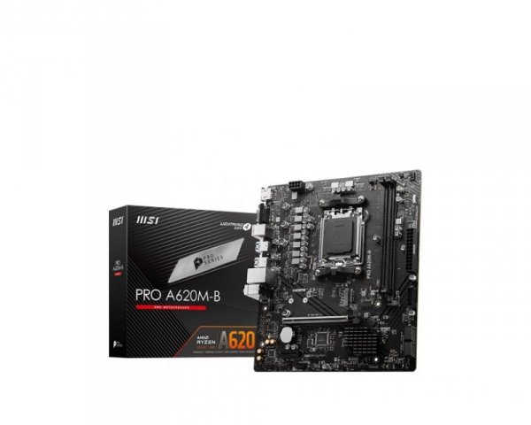MSI Płyta główna PRO A620M-B AM5 2DDR5 HDMI/M2 mATX