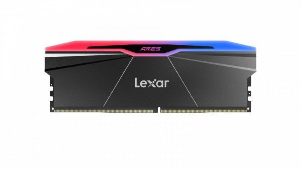 Lexar Pamięć DDR5 ARES RGB 64GB(2*32GB)/6400 CL32 czarna