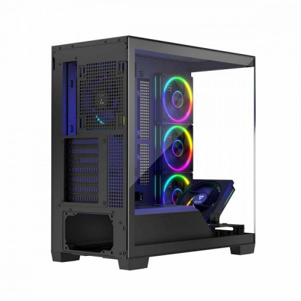 MODECOM Obudowa PC STELLAR 5F ARGB 10 Czarna