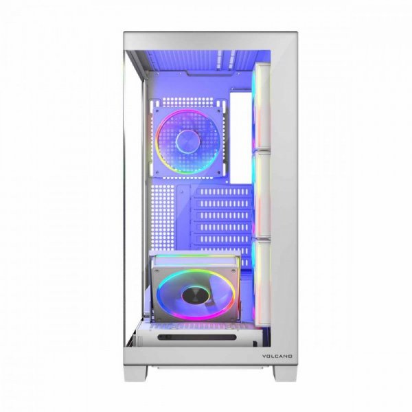 MODECOM Obudowa PC STELLAR 5F ARGB 20 Biała