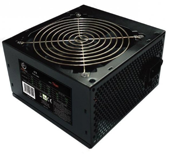 Zasilacz Rebeltec Titan 450W , 120mm silent +kab(2xMolex,3xSATA,1xCPU,1xPCIE,1XFDD,1xpinATX)