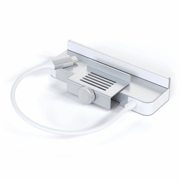 Satechi USB-C Clamp Hub for 24&quot; iMac - Hub do iMac M1 2021 24&quot; oraz 27&quot; Studio Display 2022 USB-C (USB-C, 3x USB-