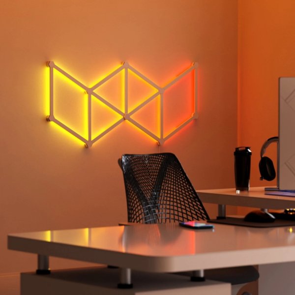 Nanoleaf Lines 60 degrees Starter Kit - listwy świetlne 60 stopni (15 sztuk, 1 kontroler)