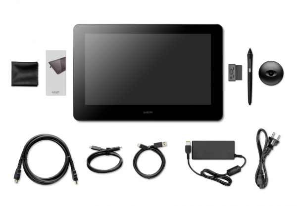 Wacom Cintiq Pro 16 (2021) - tablet ekranowy z Multi-touch do profesjonalnych zastosowań graficznych, piórko Pro Pen 2, rozdziel