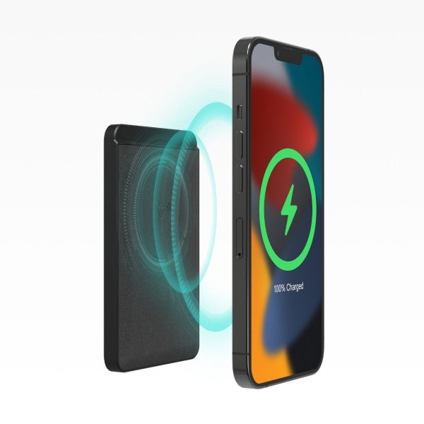 Mophie Snap+ Powerstation Juice Pack Mini - magnetyczny powerbank kompatybilny z MagSafe 5000mAh USB-C (black)
