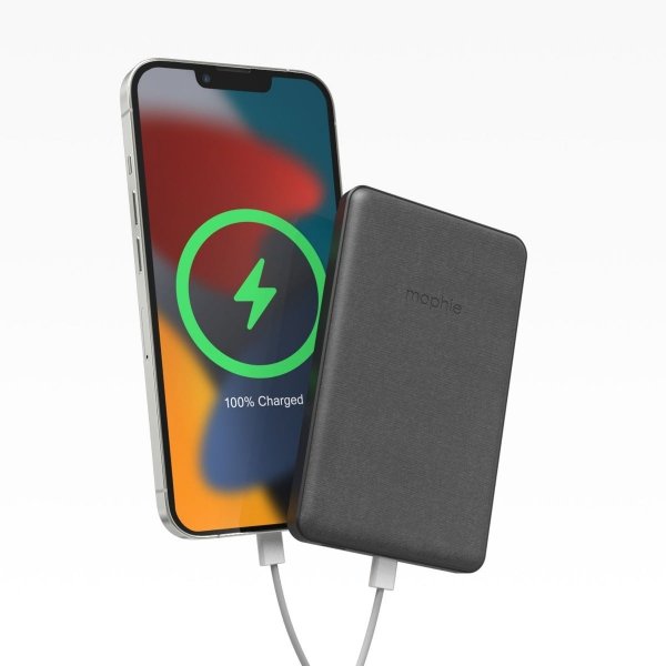 Mophie Snap+ Powerstation Juice Pack Mini - magnetyczny powerbank kompatybilny z MagSafe 5000mAh USB-C (black)