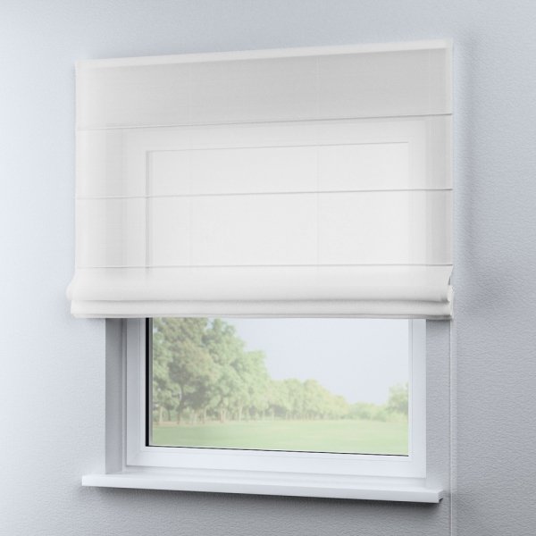 Roleta rzymska z woalu bez dodatkowej falbany