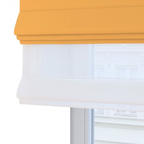 W przypadku tkanin z kolekcji Blackout i Cotton Panama kanaliki znajdują się z tyłu rolety