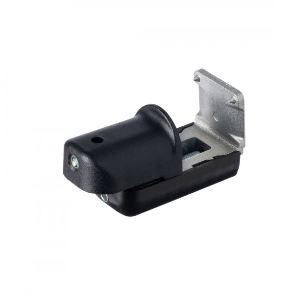 Uchwyt bezinwazyjny do żyłki lub linki żaluzji czarny