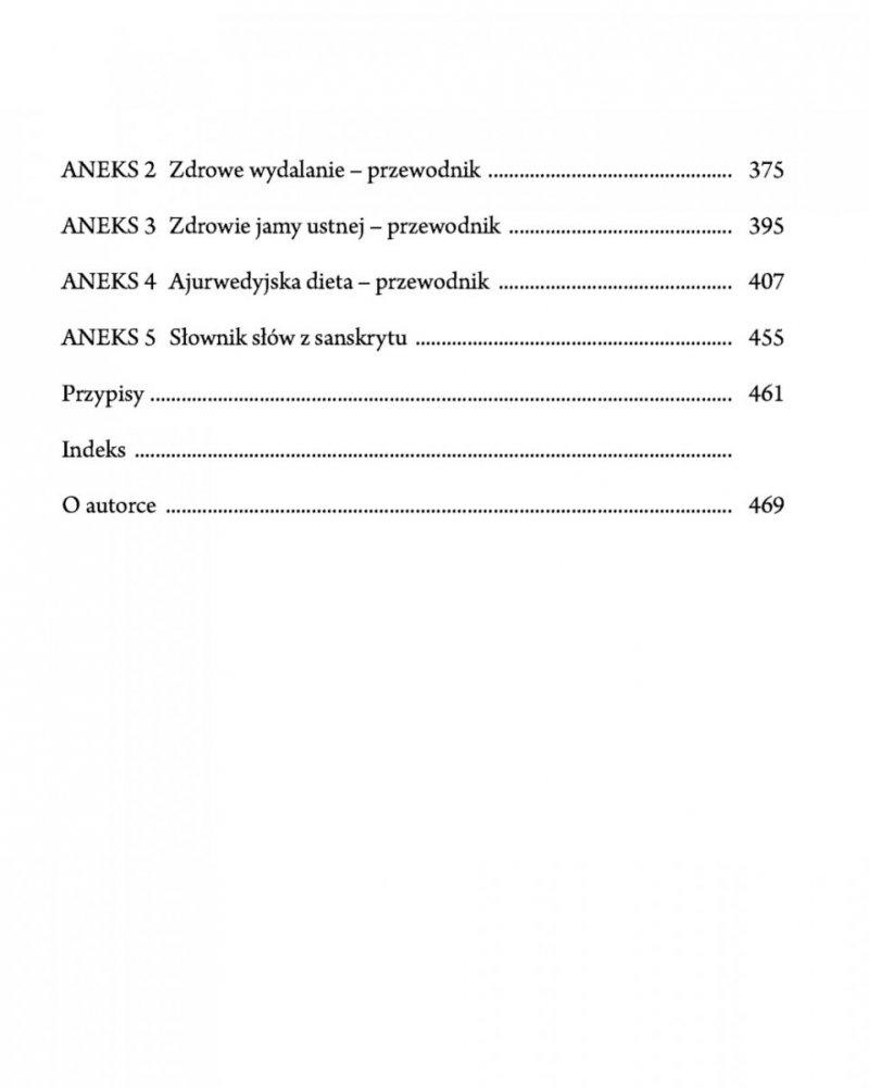 Ajurweda kompletna recepta na optymalizację zdrowia zapobieganie chorobom i życie z radością i witalnością