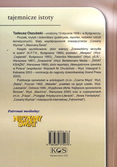 Tajemnicze istoty