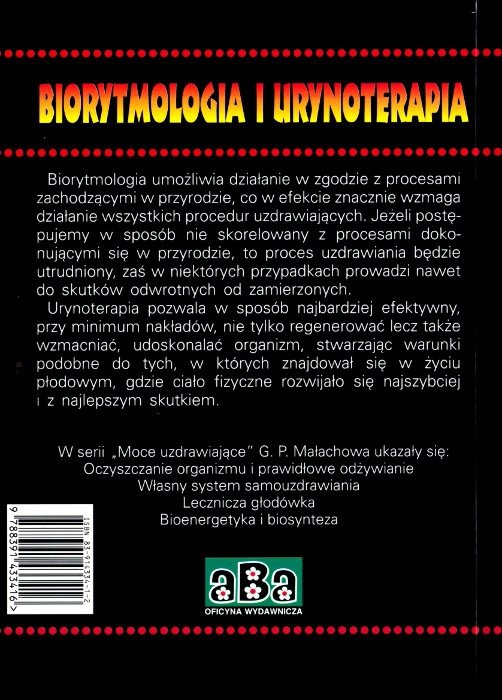 Biorytmologia i urynoterapia