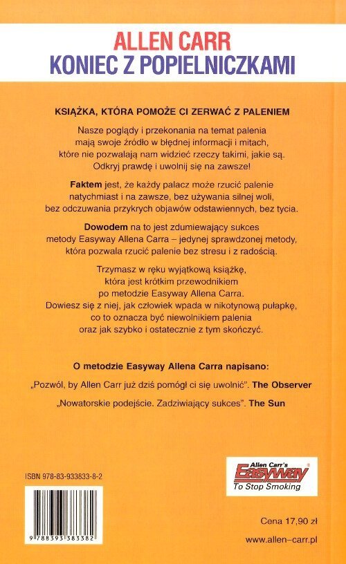Koniec z popielniczkami. Kieszonkowy przewodnik jak rzucić palenie