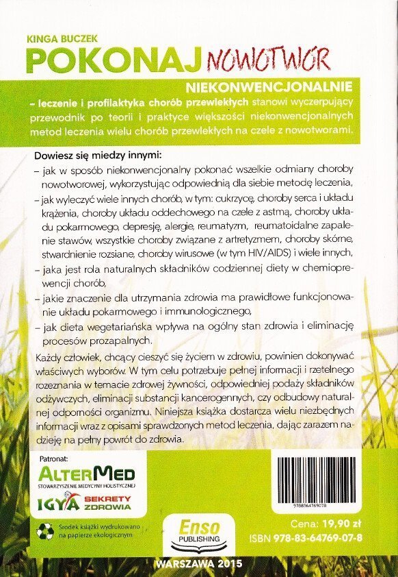 Pokonaj nowotwór niekonwencjonalnie