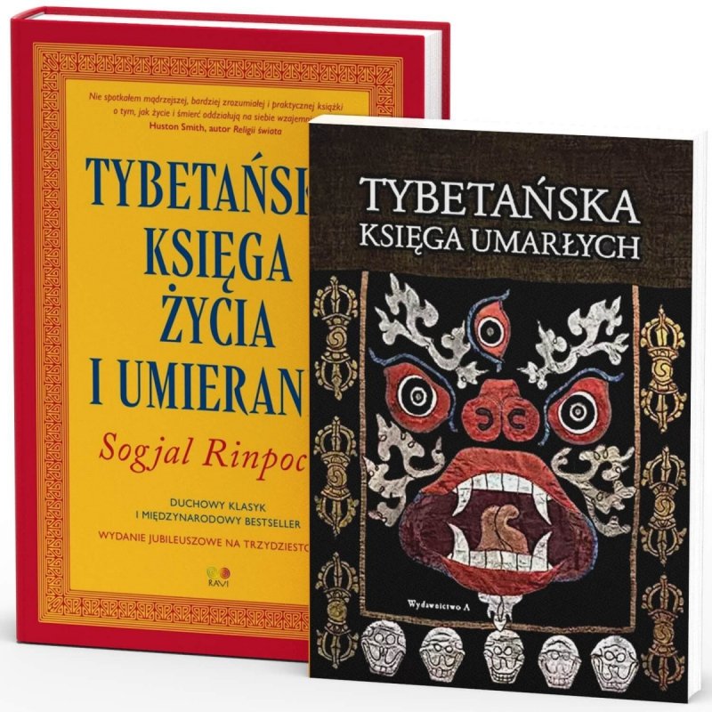 Zestaw 2w1 Tybetańska księga umarłych, Tybetańska księga życia i umierania