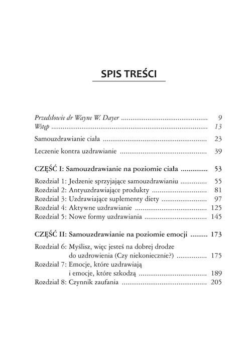 Potęga samouzdrowienia. Jak wykorzystać swój leczniczy potencjał Potęga samouzdrawiania