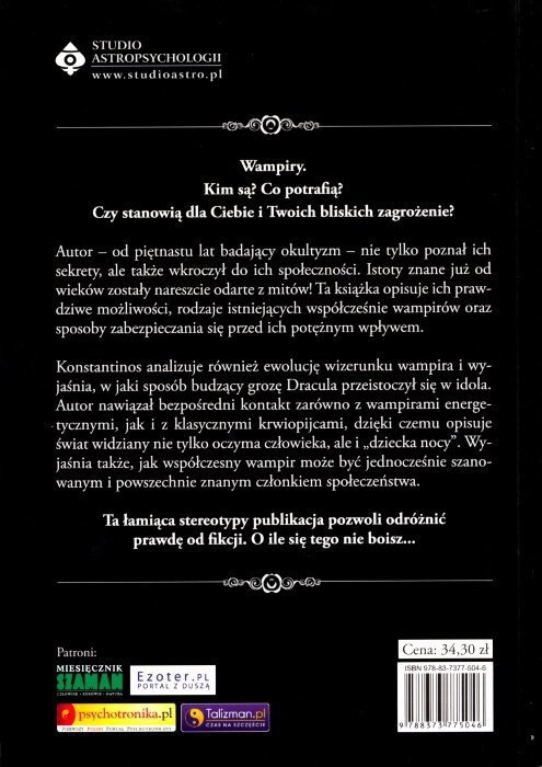 Wampiry wśród nas Ukryta prawda