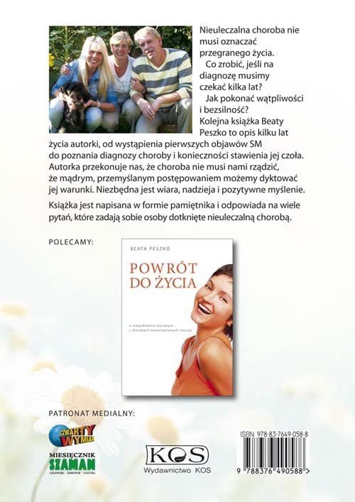 Stwardnienie rozsiane Jak odnalazłam nadzieję i drogę ku zdrowiu