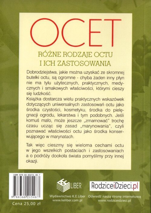 Ocet. Różne rodzaje octu i ich zastosowania