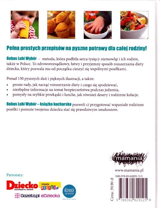 Bobas Lubi Wybór Książka kucharska