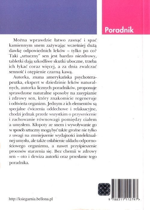 Jak spać zdrowo smacznie i bez leków