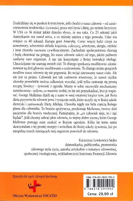 Dieta Alleluja leczy raka