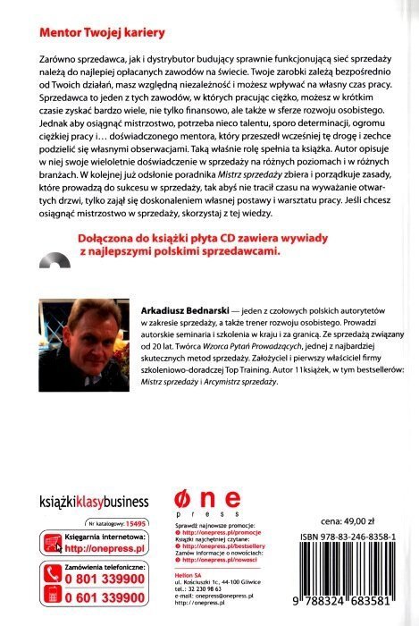 Mistrz sprzedaży + Płyta CD