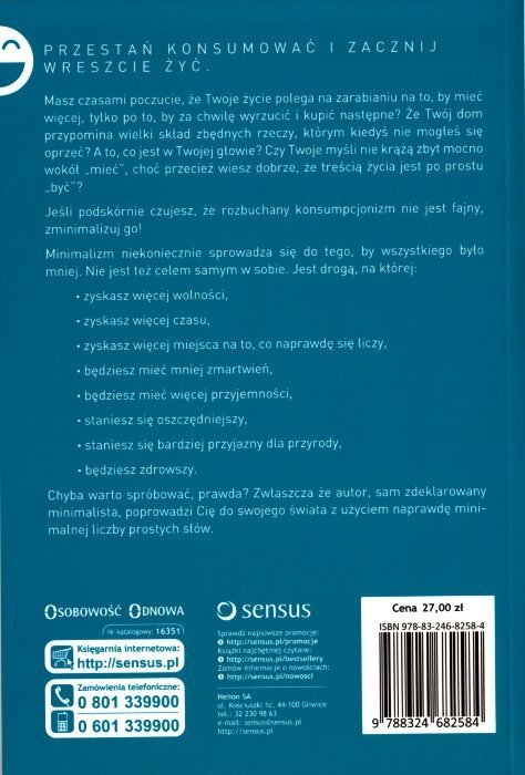 Książeczka minimalisty. Prosty przewodnik szczęśliwego człowieka