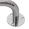 WC-Stützgriff für barrierefreies Bad links montierbar 70 cm aus rostfreiem Edelstahl ⌀ 25 mm