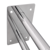 Stützgriff für barrierefreies Bad 80 cm aus rostfreiem Edelstahl ⌀ 25 mm