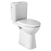 Stand WC für barrierefreies Bad mit Befestigungsmaterial